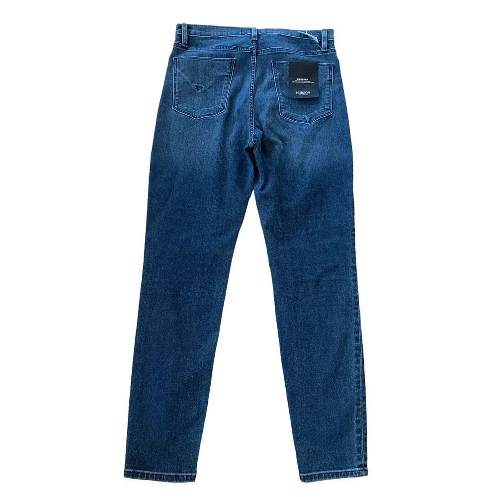 Hudson Jeans Barbara High Waisted Super Skinny Jeans size 30 Gambit Wash - Picture 6 of 10